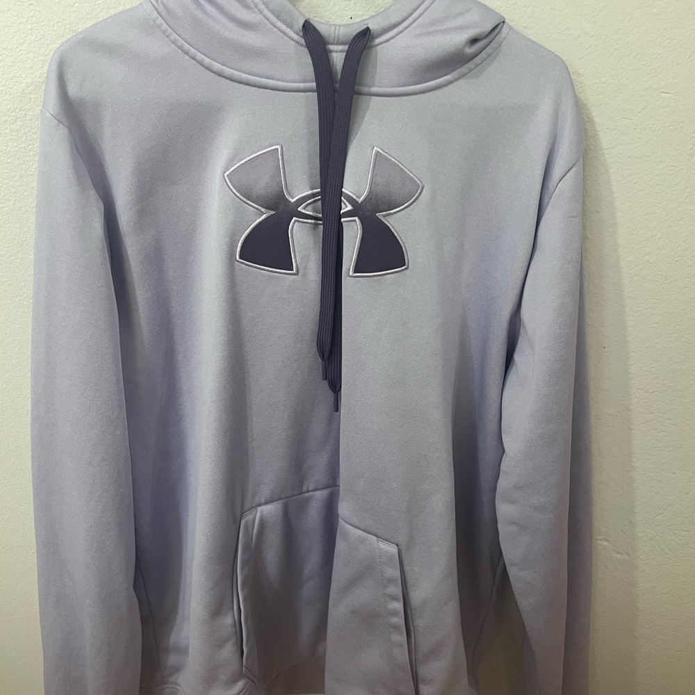 Under Armour White Fleece Hoodie